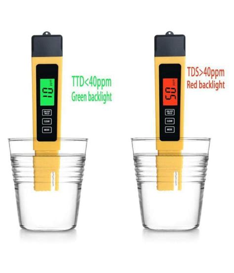 water bottle purity test|water purification tester.